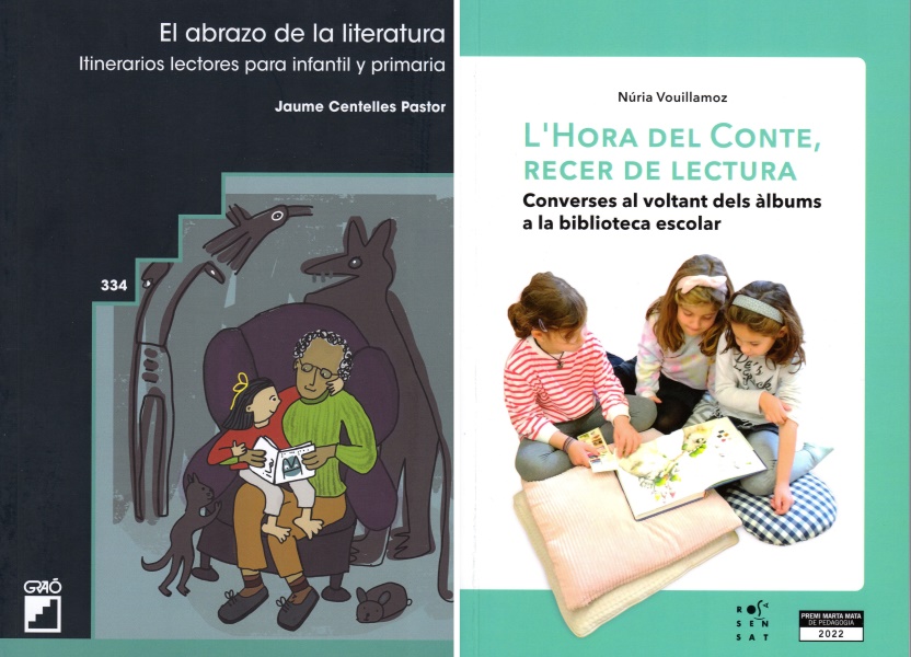 Abraçada literària versus recer de lectura. Jaume Centelles i Núria Vouillamoz